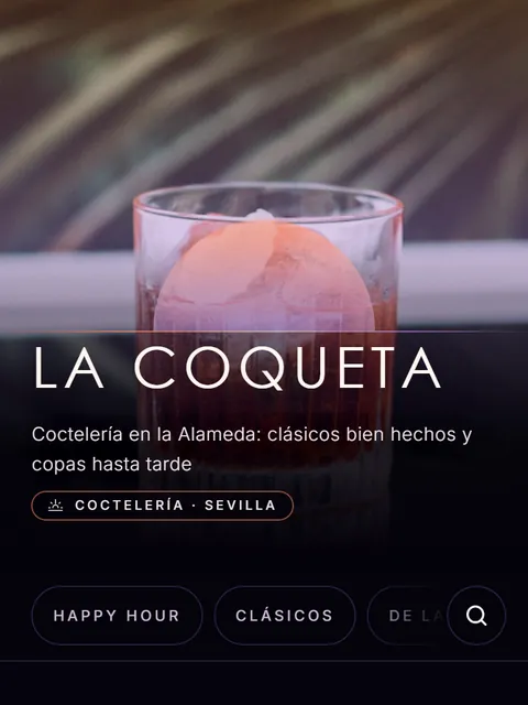 Carta de ejemplo con el diseño Azotea