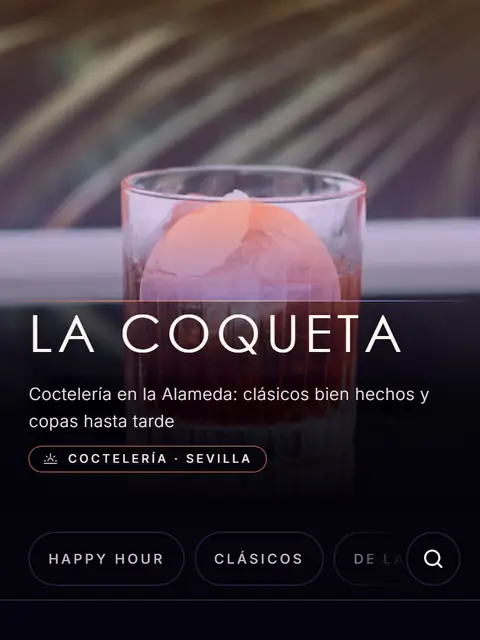 Carta de ejemplo con el diseño Azotea